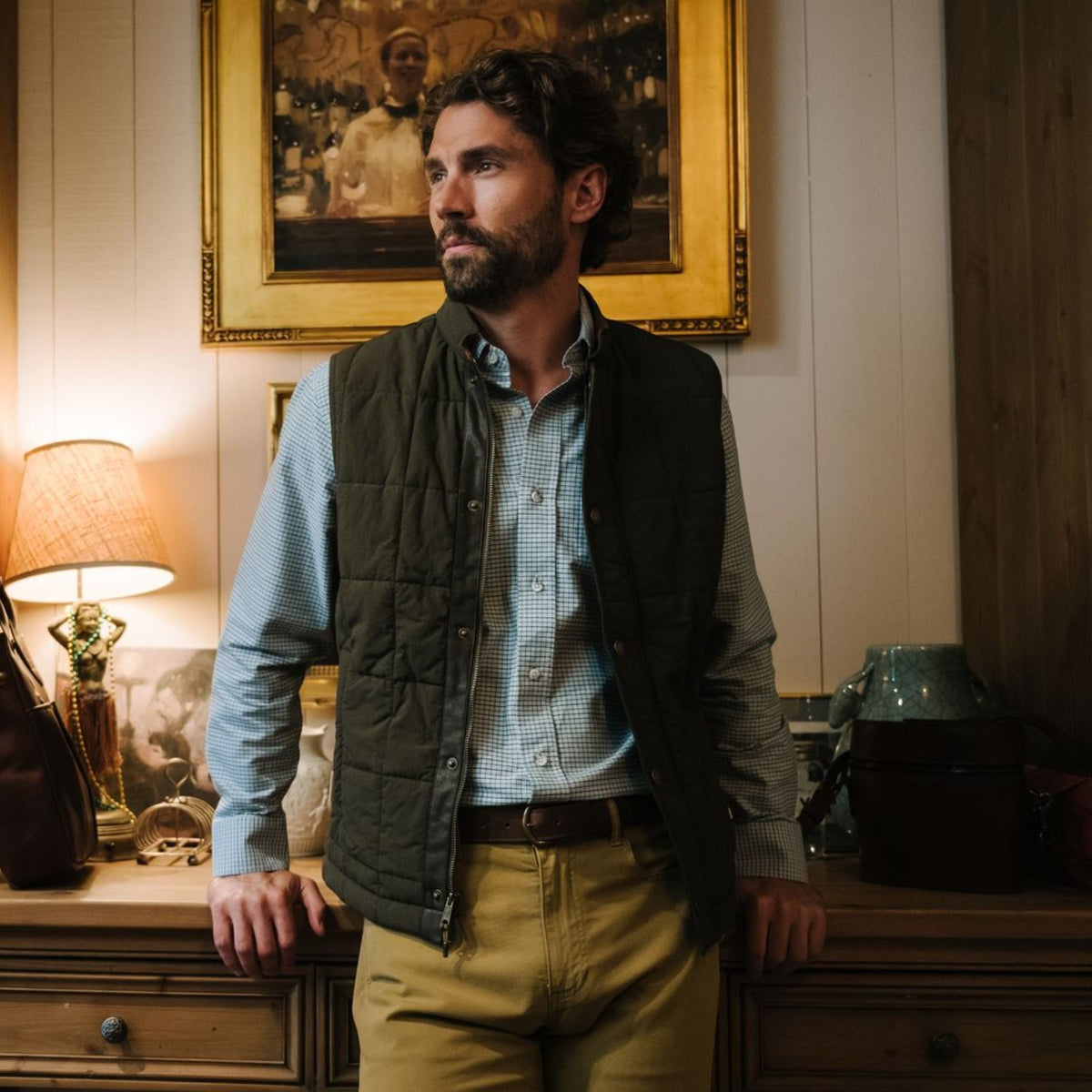 Tom Beckbe Burgess Quilted Vest