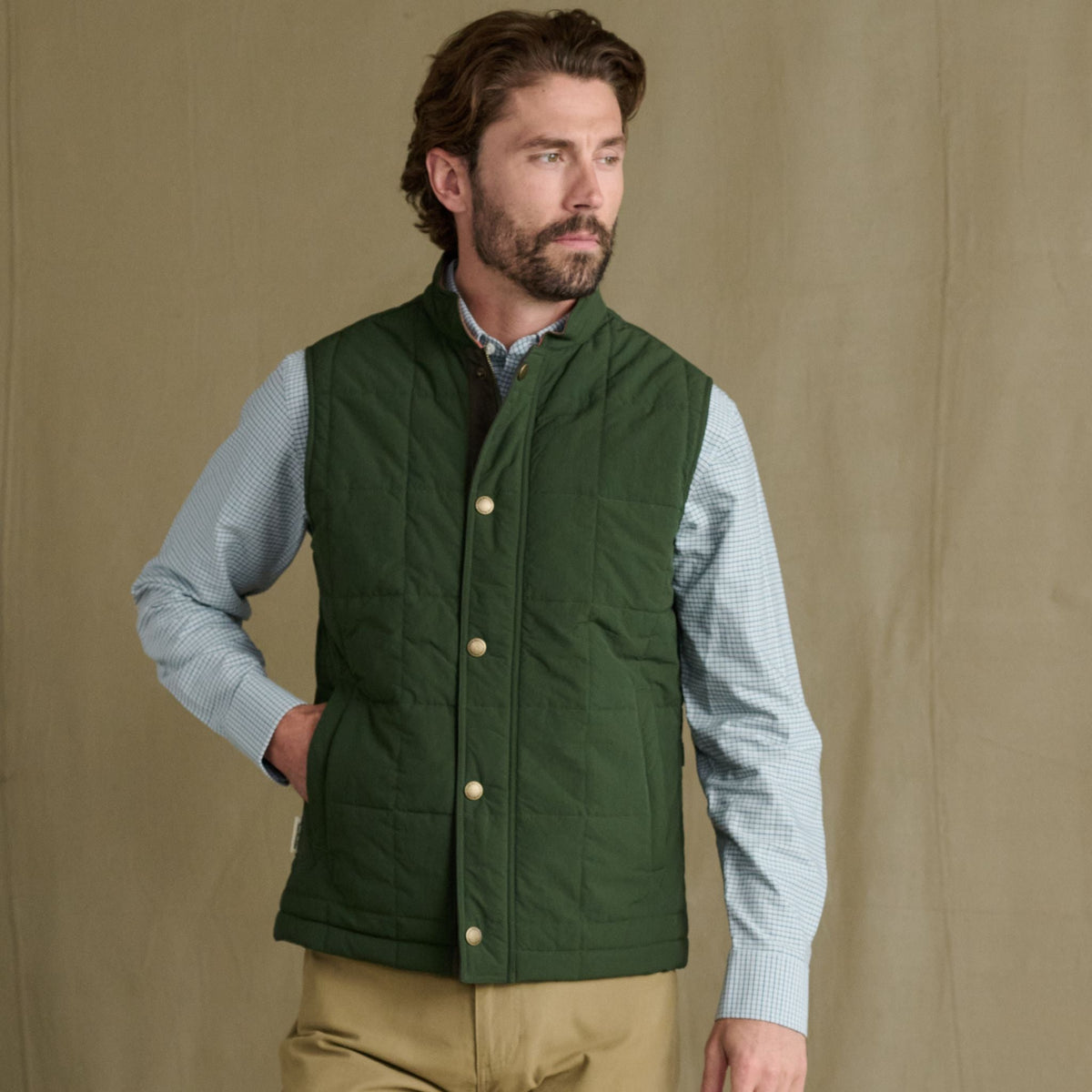Tom Beckbe Burgess Quilted Vest