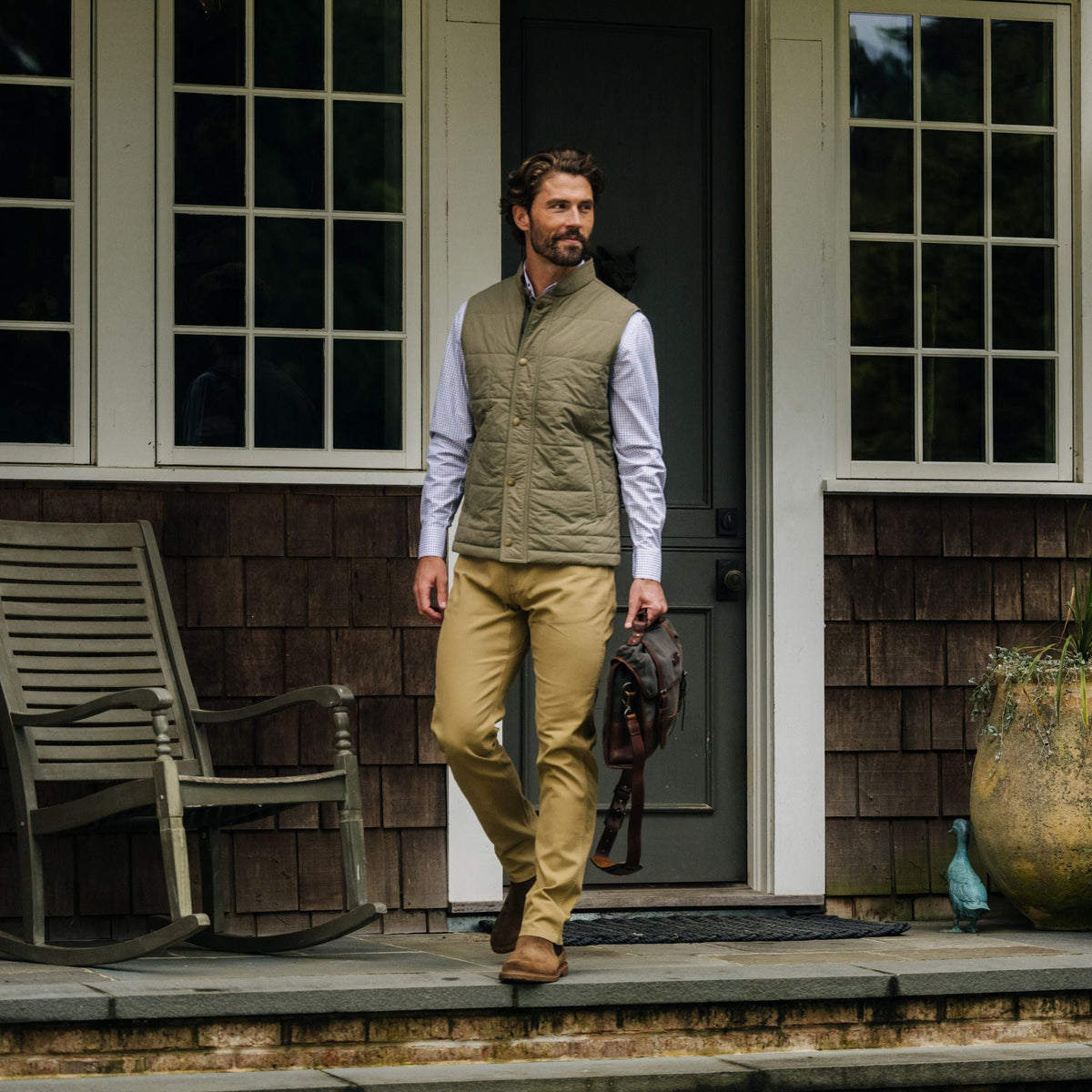 Tom Beckbe Burgess Quilted Vest