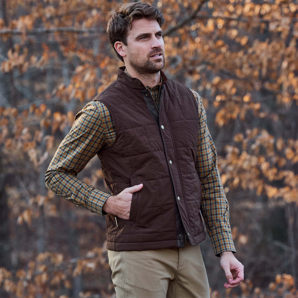 Tom Beckbe Burgess Quilted Vest