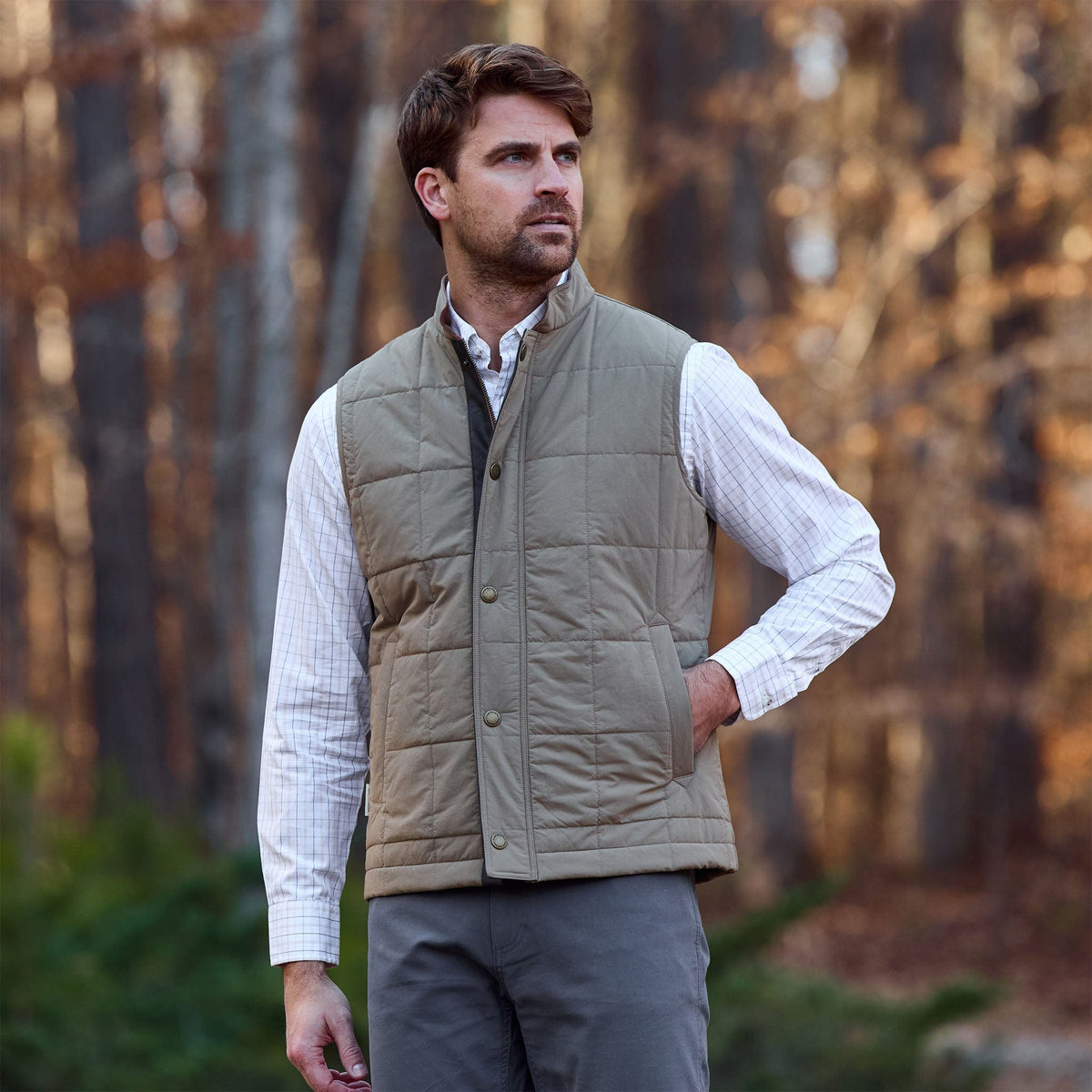 Tom Beckbe Burgess Quilted Vest