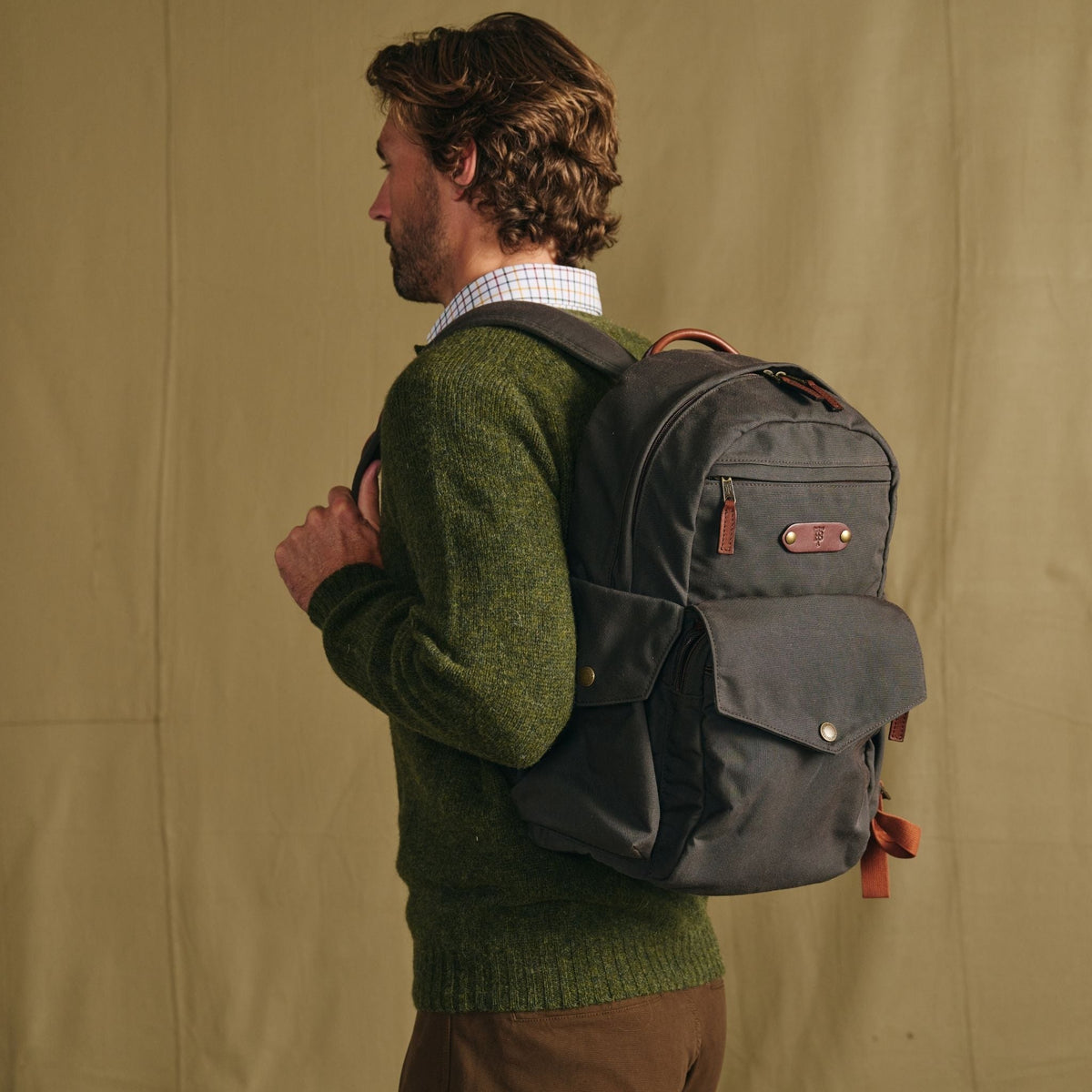 Tom Beckbe Canvas Backpack