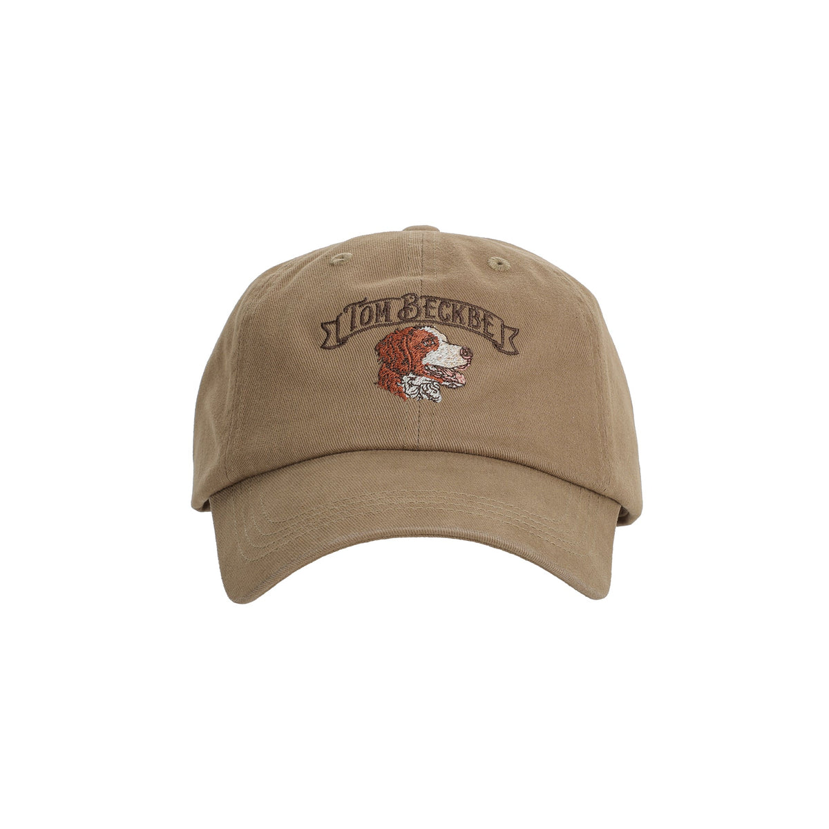 Tom Beckbe Cotton Twill 6-Panel Hat - Brittany Spaniel