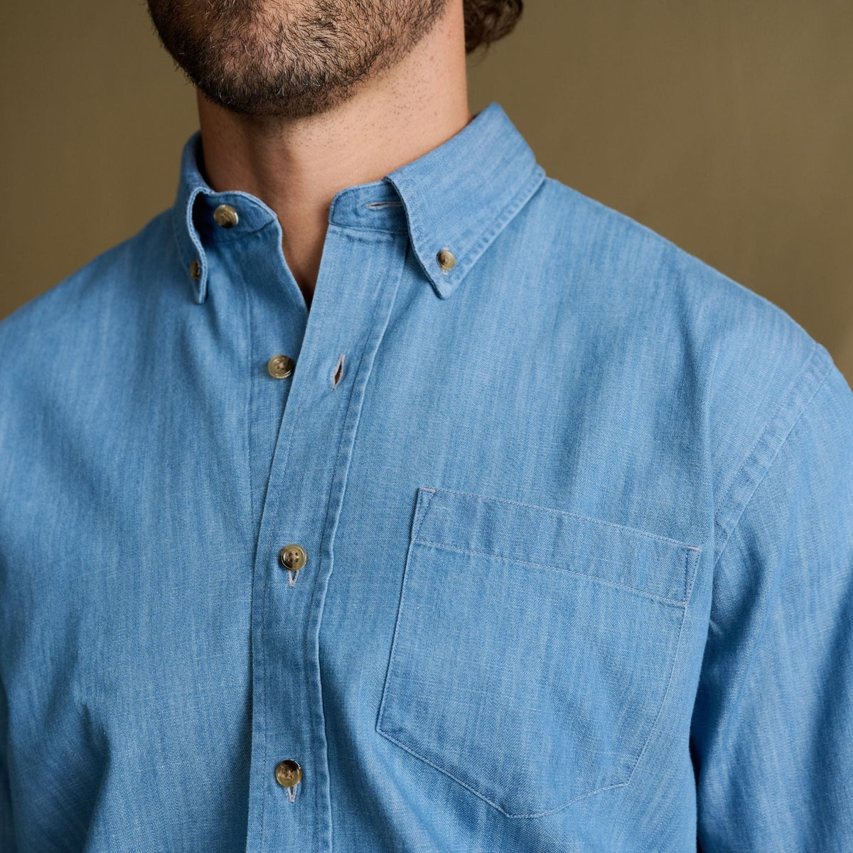 Tom Beckbe Kimbrough Chambray Shirt
