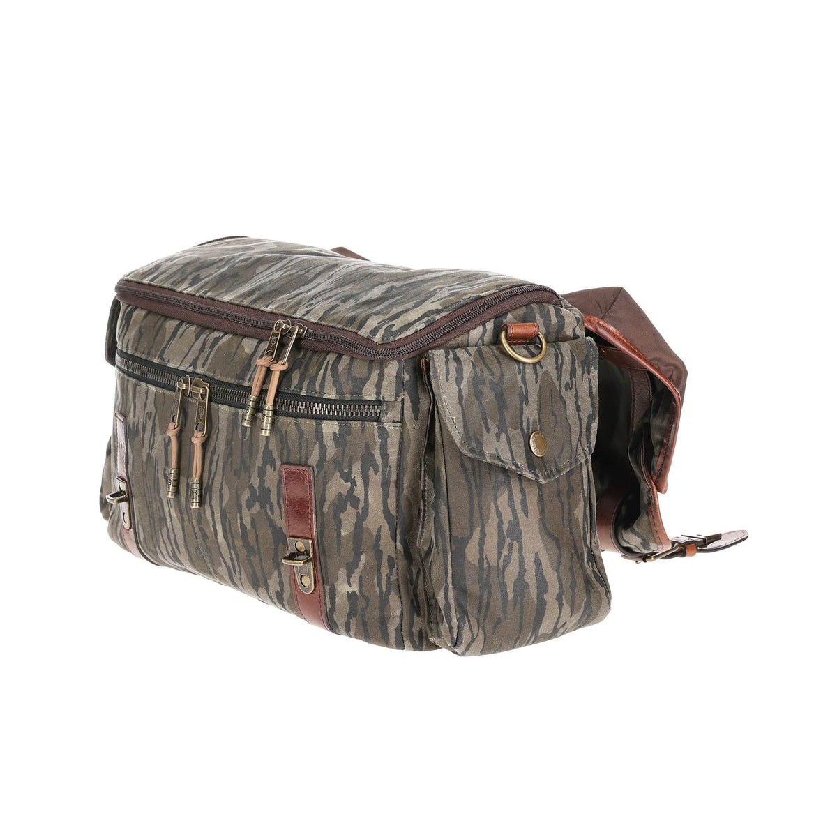 Tom Beckbe Canvas Field Bag in Mossy Oak Original Bottomland