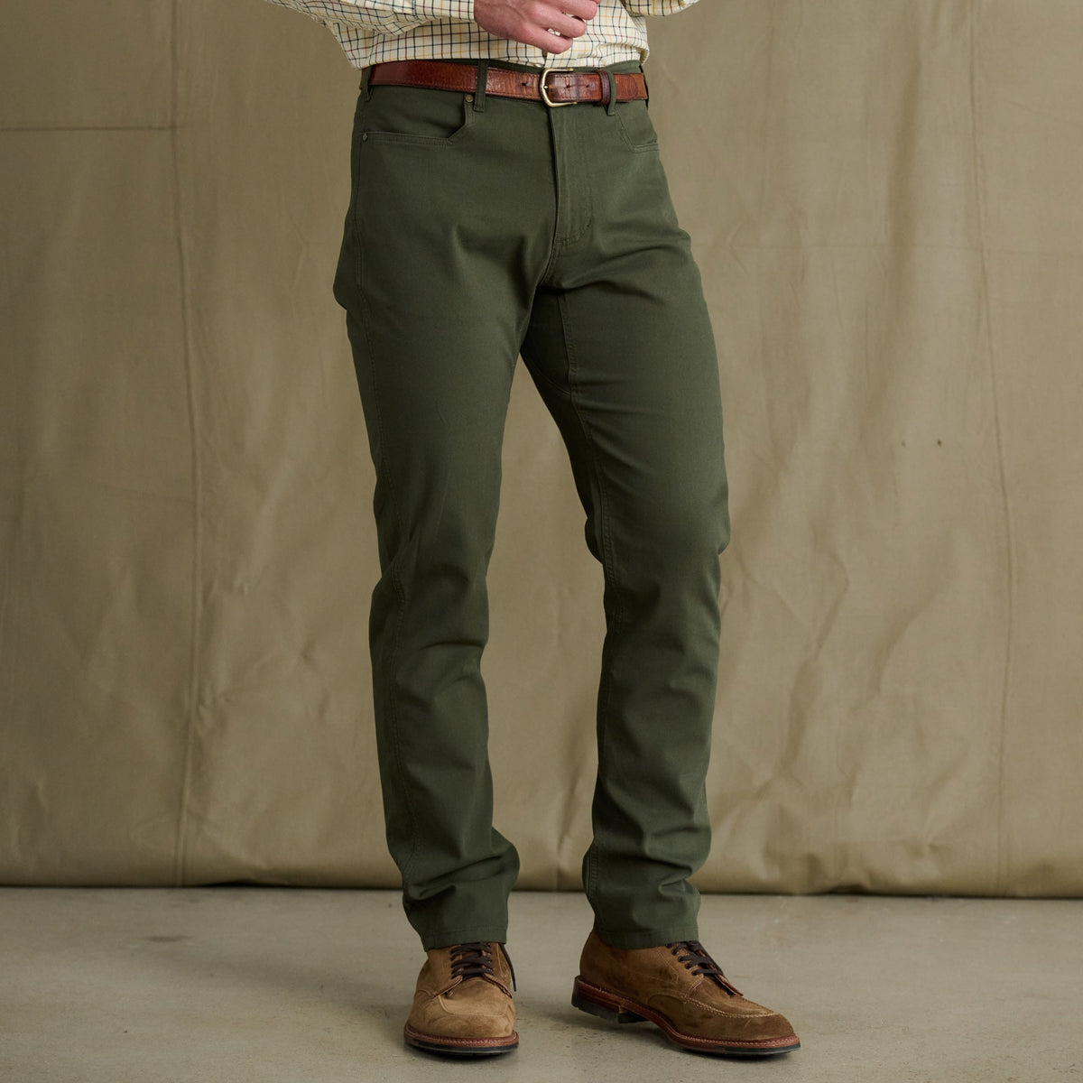 Tom Beckbe Reid Slim-Straight Cotton Chino Pant