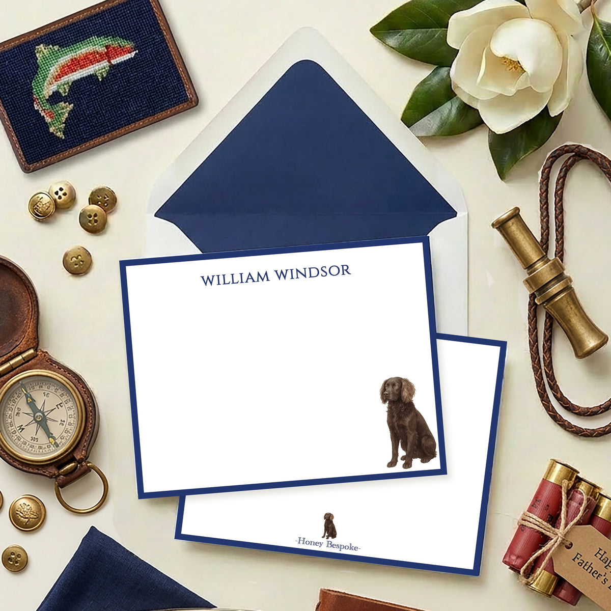 Personalized Boykin Spaniel Stationery