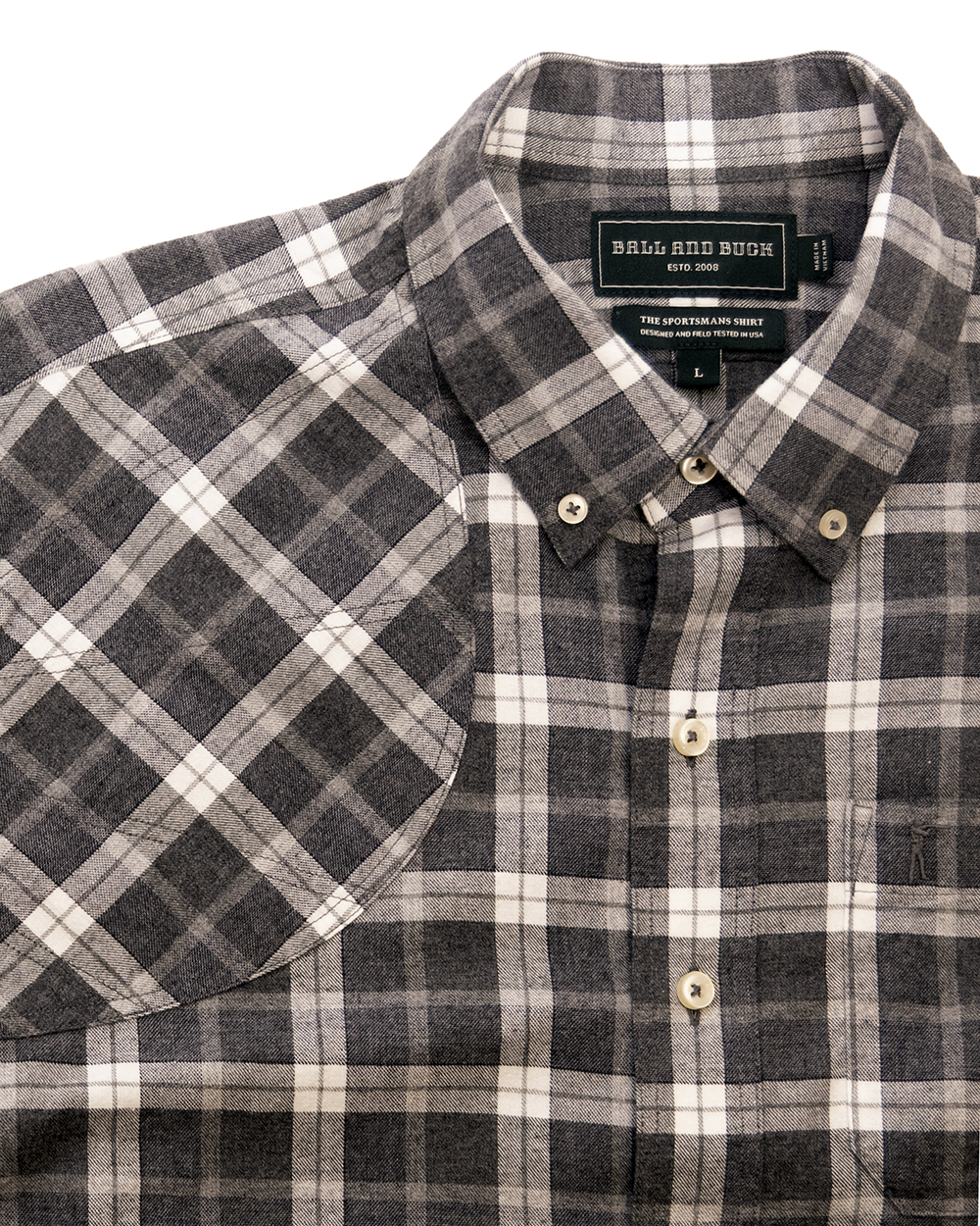 Ball and Buck Flannel Sportsmans Shirt - Laybourn